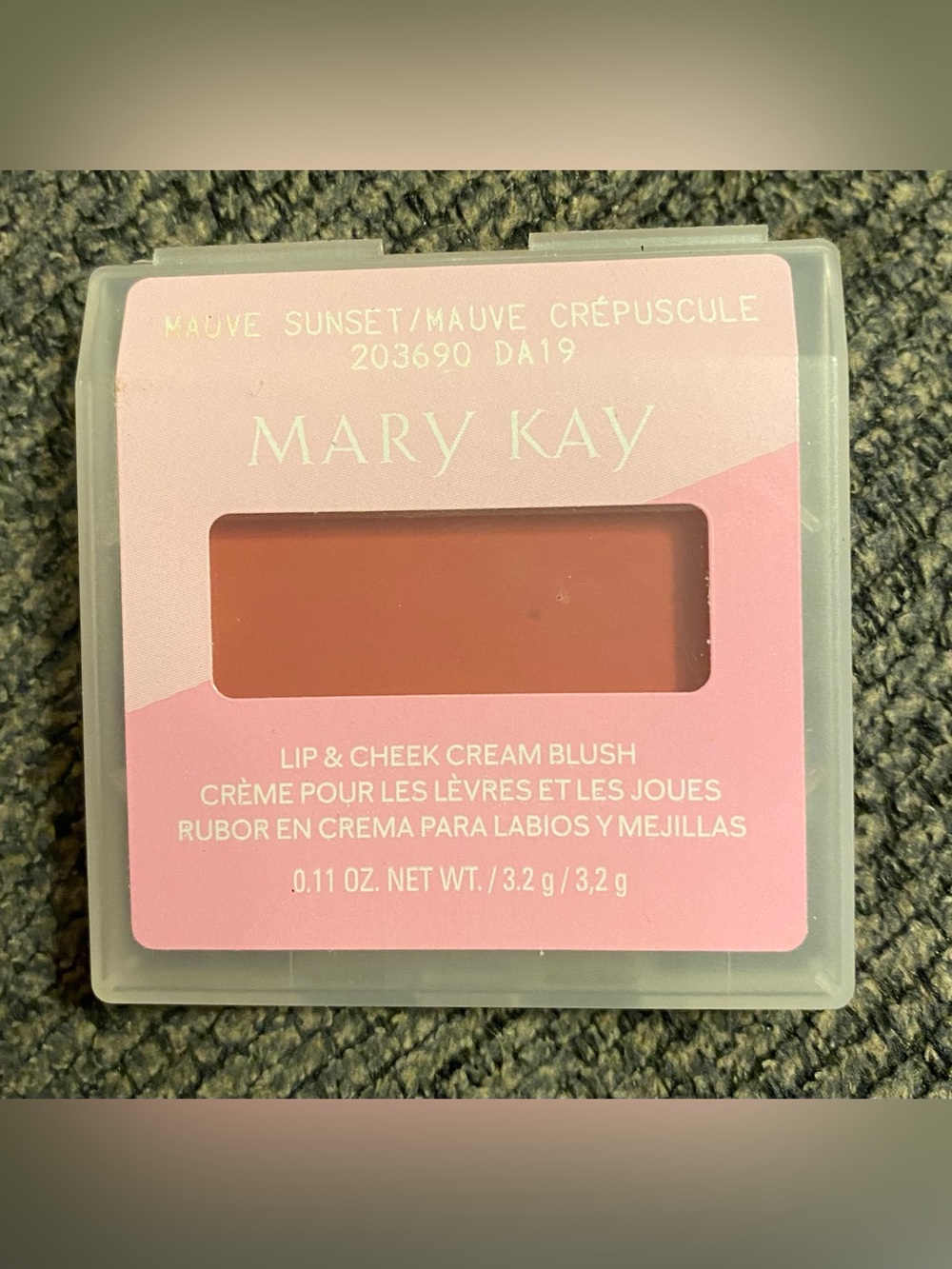 Mary Kay Lip & Cheek Cream Blush — Mauve Sunset